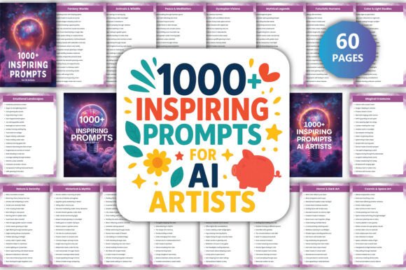 1000 Inspiring Prompts for AI Artists