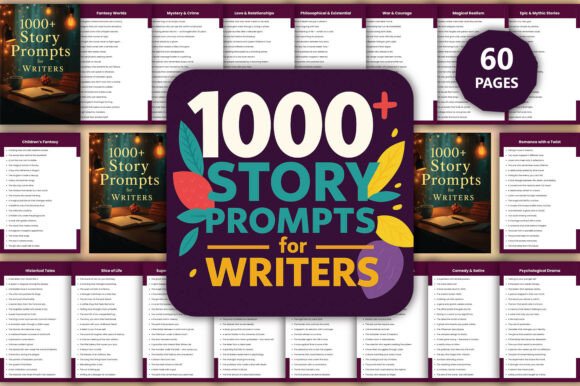 1000 Story Prompts for Writers: Your Practical Antidote to Creative Stagnation
