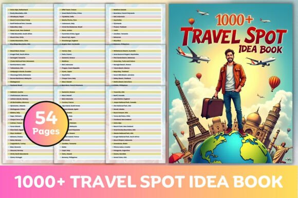 1000 Travel Spot Idea Book