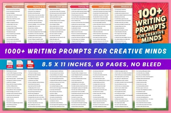 1000 Writing Prompts for Creative Minds