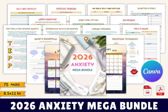 2026 Anxiety Mega Bundle