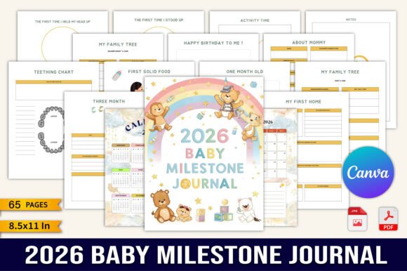 2026 Baby Milestone Journal: A Thoughtful, Practical Way to Cherish Your Baby’s First Year
