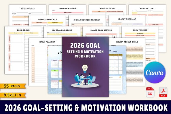 2026 Goal-Setting Motivation Workbook
