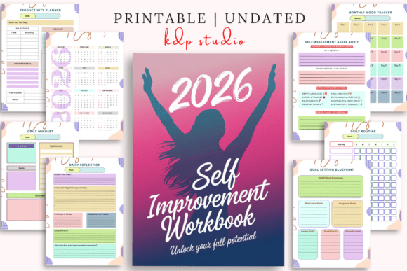 2026 Self-Improvement Workbook: A Practical Guide for Intentional Growth