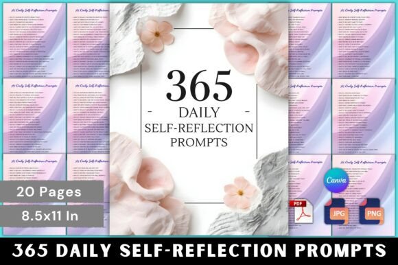 🪞 365 Daily Self-Reflection Prompts: Your Quiet Anchor in a Busy Year