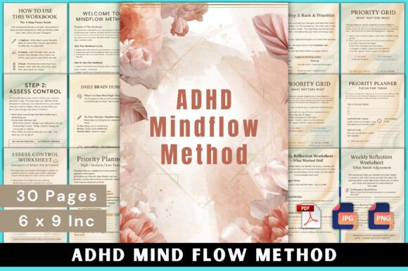 ADHD Mindflow Method: A Gentle, Science-Informed Path to Focus and Calm
