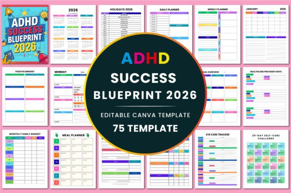 ADHD Success Blueprint 2026 KDP Interior: Your Real-World Anchor in a Distracting World