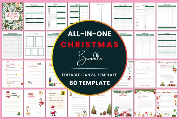 All-in-One Christmas Bundle KDP Interior: A Thoughtfully Structured Foundation for Holiday Planning
