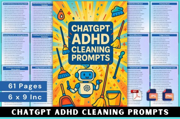 🧠 ChatGPT ADHD Cleaning Prompts