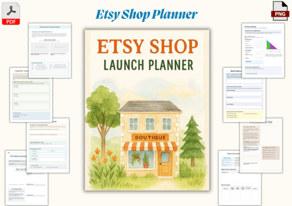 Etsy Shop Launch Planner