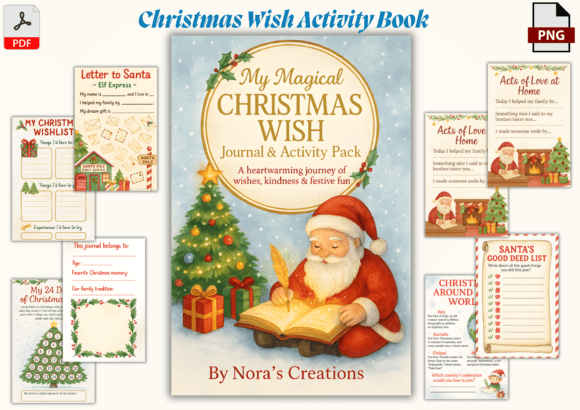 How the Christmas Wish Journal Activity Book Cultivates Meaningful Holiday Engagement for Children and Educators