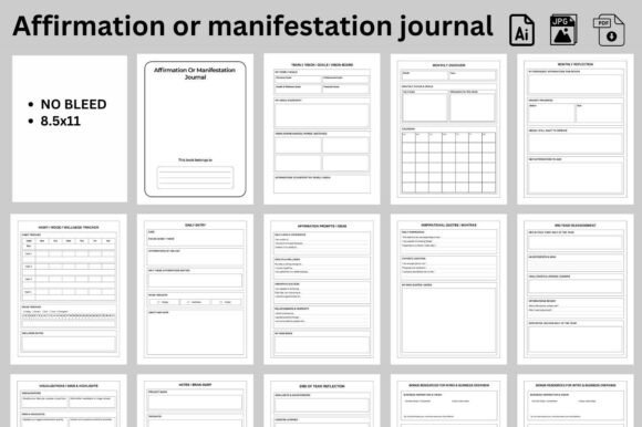 Manifestation Affirmation Journal Kpd: The Strategic Self-Development Tool for Modern Professionals