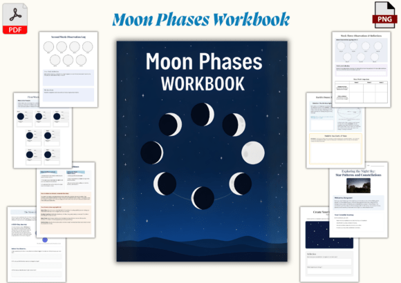 Moon Phases Workbook