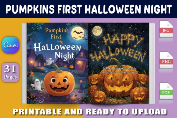Pumpkin’s First Halloween Night