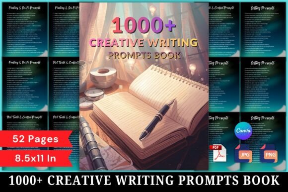Spark Your Story—How ✍️ 1000 Creative Writing Prompts Book Turns Blank Pages Into Breakthroughs